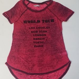 Maurices "World Tour" Short Sleeve T Shirt